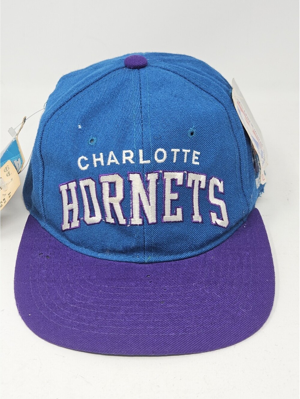 Vintage Starter Charlotte Hornets Arch Script Snapback Hat Cap Deadstock Issues